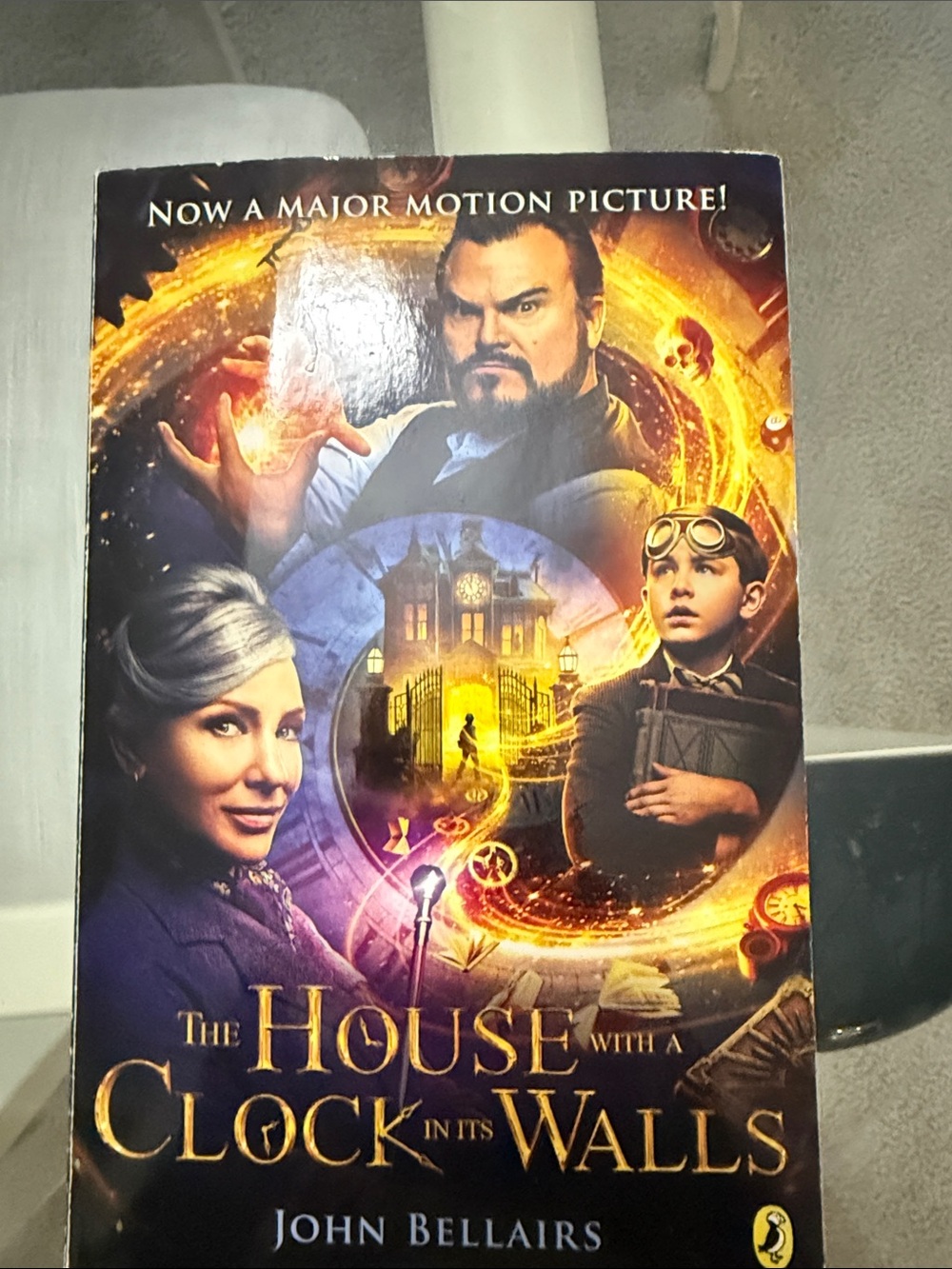 The House With a Clock in Its Walls - Purple/Gold Cover